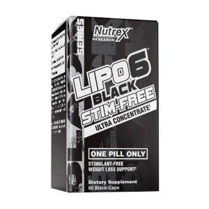Nutrex Research Lipo-6 Black Stim Free Ultra Concentrate 60 капсул