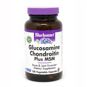 Bluebonnet Nutrition Glucosamine Chondroitin plus MSM 120 капсул