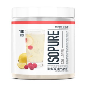 Isopure Collagen 195 г Малина лимон