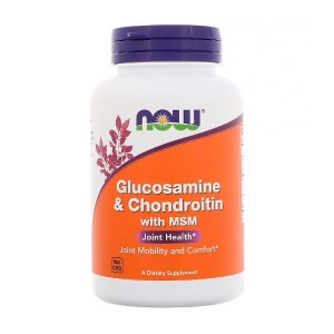 NOW Foods Glucosamine & Chondroitin with MSM 90 капсул