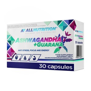 AllNutrition Ashwagandha + Guarana 30 капсул