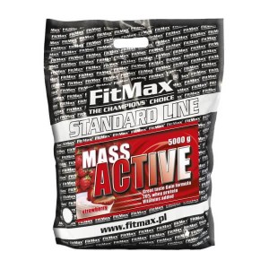 Гейнер FitMax Mass Active 5 кг Клубника