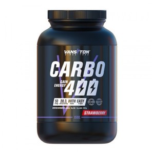 Гейнер Vansiton Carbo 400, 1.5 кг Клубника