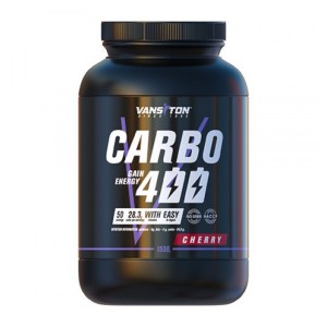 Гейнер Vansiton Carbo 400, 1.5 кг Вишня