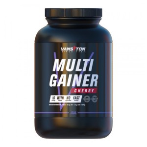Гейнер Vansiton Multi Gainer 1.5 кг Вишня