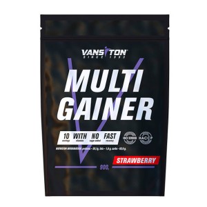 Гейнер Vansiton Multi Gainer 900 г Клубника