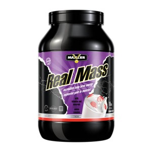 Гейнер Maxler Real Mass 4.5 кг Полуниця