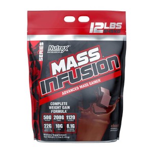 Гейнер Nutrex Research Mass Infusion 5.44 кг Шоколад