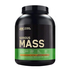 Гейнер Optimum Nutrition Serious Mass 2.72 кг Шоколад арахис