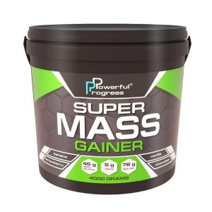 Гейнер Powerful Progress Super Mass Gainer 4 кг Шоколад
