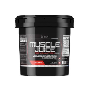 Гейнер Ultimate Nutrition Muscle Juice Revolution 2600 5 кг Клубника