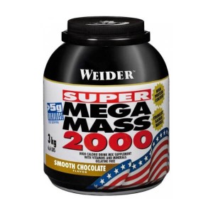 Гейнер Weider Mega Mass 2000 3 кг Шоколад