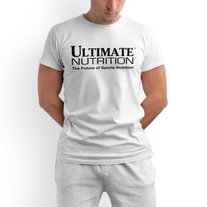 Футболка мужская Ultimate Nutrition Белая S