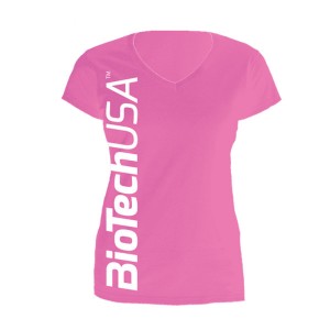 Футболка женская BioTech Розовая M