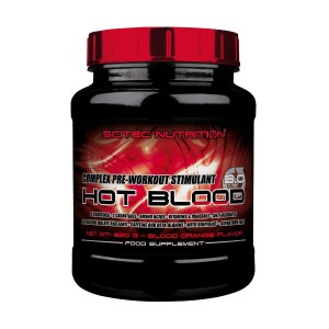 Scitec Nutrition Hot Blood 3.0, 820 г Червоний апельсин