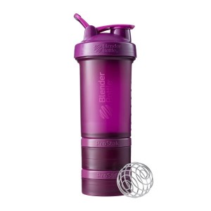 Шейкер BlenderBottle ProStak 22oz (650 мл) Plum Сливовый Шейкер BlenderBottle ProStak 22oz (650 мл) Plum Сливовый