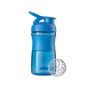 Шейкер BlenderBottle SportMixer 20oz (590 мл) Cyan Голубой