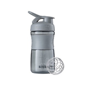 Шейкер BlenderBottle SportMixer 20oz (590 мл) Grey Сірий