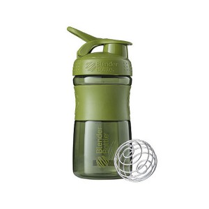 Шейкер BlenderBottle SportMixer 20oz (590 мл) Moss Green Оливковий
