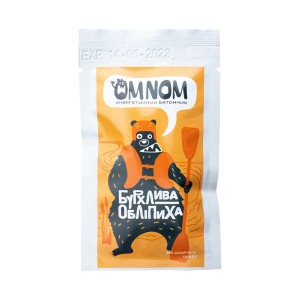 Батончик енергетичний OMNOM "Бурхлива обліпиха" Батончик енергетичний OMNOM "Бурхлива обліпиха"