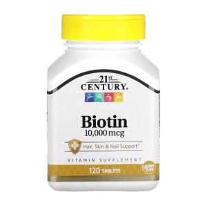 21st Century Biotin 1000 mcg 120 таблеток 21st Century Biotin 1000 mcg 120 таблеток