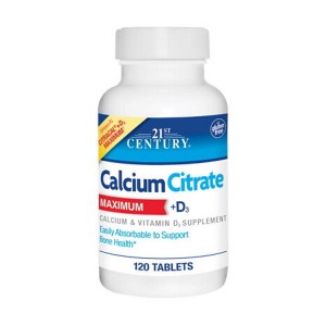 21st Century Calcium Citrate + D3 Maximum 120 таблеток 21st Century Calcium Citrate + D3 Maximum 120 таблеток