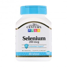 21st Century Selenium 200 mcg 60 капсул 21st Century Selenium 200 mcg 60 капсул
