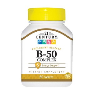 21st Century Vitamin B-50 Complex 60 таблеток