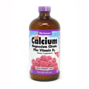 Bluebonnet Nutrition Calcium Magnesium Citrate plus Vitamin D3 472 мл Малина