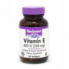 Bluebonnet Nutrition Natural Vitamin E 400 IU 50 капсул