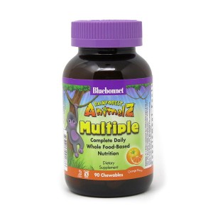 Bluebonnet Nutrition Rainforest Animalz Multiple 90 таблеток Апельсин