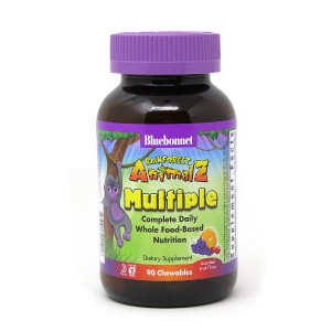 Bluebonnet Nutrition Rainforest Animalz Multiple 90 таблеток Фруктовый