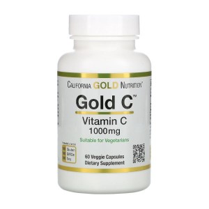 California Gold Nutrition Gold C 60 вегакапсул