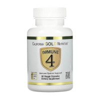 California Gold Nutrition Immune 4, 60 вегакапсул