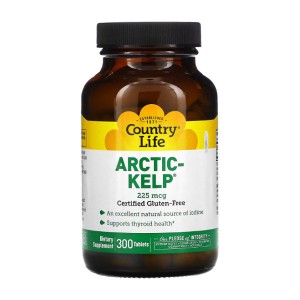 Country Life Arctic-Kelp 225 mcg 300 таблеток