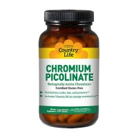 Country Life Chromium Picolinate 200 вегакапсул