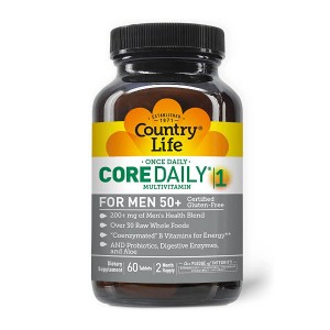 Country Life Core Daily-1 for Men 50+, 60 таблеток