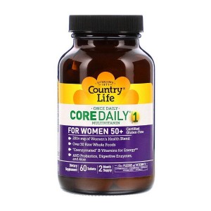 Country Life Core Daily-1 for Women 50+, 60 таблеток