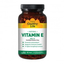 Country Life Natural Vitamin E 90 гелевых капсул