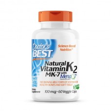 Doctor's Best Natural Vitamin K2 MK-7 with MenaQ7 100 mcg 60 вегакапсул