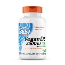 Doctor's Best Vitamin D3 2500 IU 60 гелевых капсул