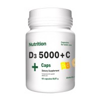EntherMeal D3 5000+С 60 капсул