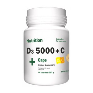 EntherMeal D3 5000+С 60 капсул
