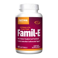 Jarrow Formulas Famil-E 60 гелевых капсул