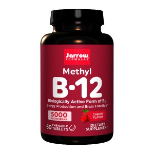Jarrow Formulas Methyl B-12 Cherry 5000mcg 60 жевательных таблеток Jarrow Formulas Methyl B-12 Cherry 5000mcg 60 жевательных таблеток