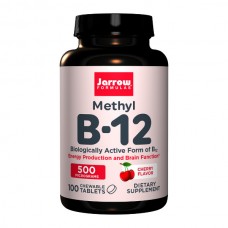Jarrow Formulas Methyl B-12 Cherry 500mcg 100 жувальних таблеток