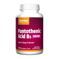 Jarrow Formulas Pantothenic Acid B5 500 mg 100 вегакапсул