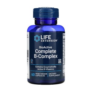 Life Extension BioActive Complete B-Complex 60 вегакапсул