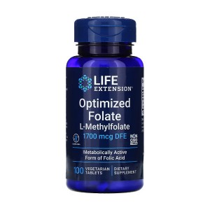 Life Extension Optimized Folate 1700 mcg 100 таблеток