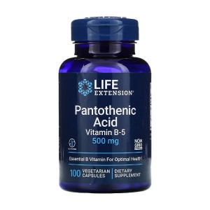 Life Extension Pantothenic Acid 500 mg 100 вегакапсул